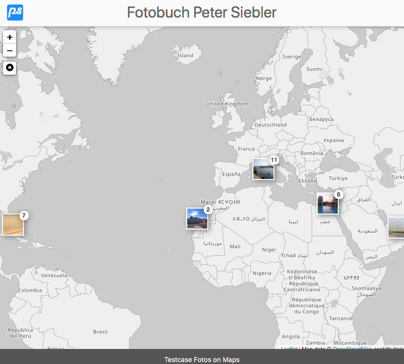 FOTOS ON MAP